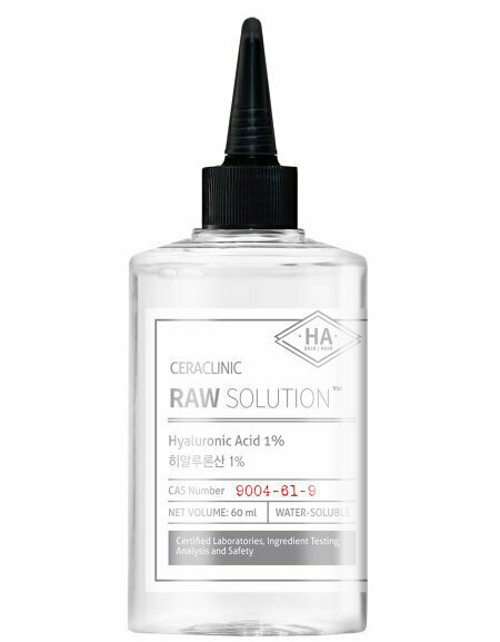Универсальная сыворотка ГИАЛУРОН Raw Solution Hyaluronic Acid 1% Корейская косметика от Ceraclinic 